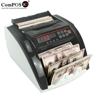 Détecteur de billets de banque professionnel UV/MG pour devises GBP, JPY, USD, EUR, 900 pièces/min - Product Image 1