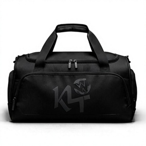 Bolsa Deportiva Negra KLTW, Bolsa de Viaje Impermeable de Gran Capacidad para Hombres y Mujeres, para Gimnasio y Actividades al Aire Libre - Product Image 1