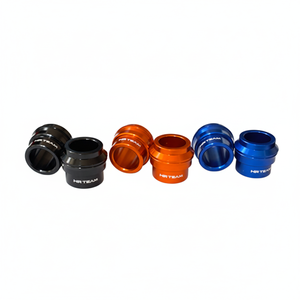 EC-F a Gas 250 21-25 distanziatori ruota anteriore 20mm adattatori in lega nera - Product Image 1