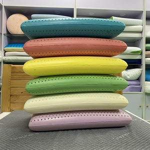 Màu xanh làm mát Bộ nhớ bọt gối lỗ-đấm giường gối truyền với <span class=keywords><strong>gel</strong></span> làm mát - Product Image 3