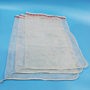 Nuevo 100% Pp Materia prima Bolsa de malla de leña Plástico Agricultura Reciclable Leña Mariscos Tubular Leno Bolsa de malla - Product Image 1