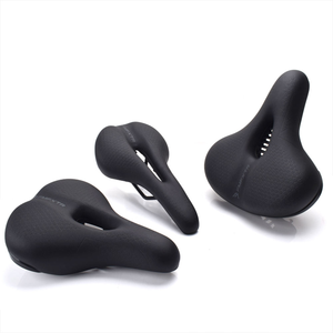 April Bicycle Seat <b>Cushion</b> Shock Absorbing Saddle <b>Memory</b> <b>Foam</b> Ventilation Super Soft Comfortable Widening Thickening Unisex - Product Image 1