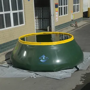 20000 Gallon Portable Collapsible PVC Bladder Flexible PVC Water Tanks In Different Shapes