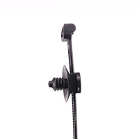 Attache-câble en nylon plastique pour véhicule avec trou fileté amovible, clip de maintien de faisceau de câbles de voiture, montage par poussée 156-00629 156-06200 T50SOSFT5