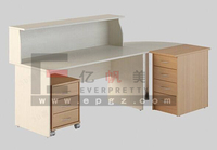 Meubles de bureau modernes, 2 sièges, réception, bon marché, Design