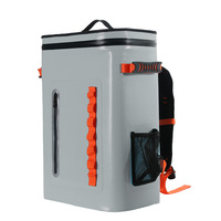 Sac à dos isotherme personnalisé de 25 L pour 36 canettes, imperméable, anti-fuite, à parois souples en TPU, pour le vin et la bière, idéal pour la randonnée, le camping et les pique-niques