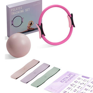 Kit de Pilates de Primera Calidad, Set de Pilates para Entrenamiento en Casa, Set de Calcetines de Pilates Antideslizantes, Equipo para <span class=keywords><strong>Principiantes</strong></span>, Portátil - Product Image 6