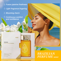 OEM ODM Vente en gros de parfum de luxe Vaporisateur pour le corps Parfum longue durée Parfum floral frais Vaporisateur pour femmes