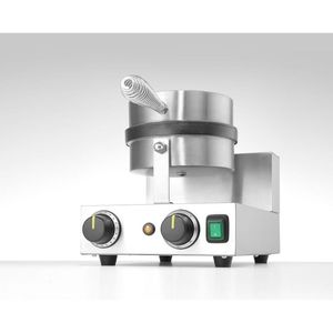 Máquina para hacer gofres redonda 230V/1000W 250x491x(H)285mm - Product Image 1