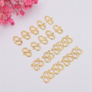 Anillo de conexión y unión de joyería DIY de oro de 24K al vacío, tallas S, M, L Plus, para pulseras, collares y tobilleras - Product Image 1