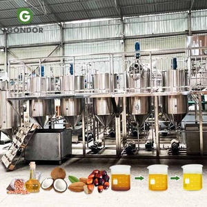 Coconut Mini Small Scale Edible Palm Kernel Vegetable Cooking <strong>Oil</strong> Refining <strong>Refinery</strong> Bleaching <strong>Machine</strong> Price - Product Image 1