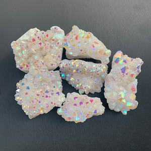 Toptan cilalı doğal kristal küme Reiki taş şifa melek <span class=keywords><strong>Aura</strong></span> kuvars taşlar için dekoratif hediye amaçlı - Product Image 3