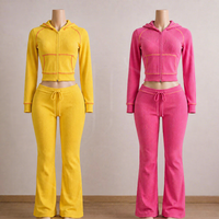 Ensemble de survêtement 2 pièces Y2K pour femme 2026, motif léopard, veste courte zippée et pantalon évasé, tenue assortie, streetwear, athleisure