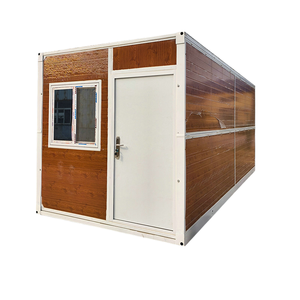 Desmontaje y montaje convenientes, contenedor plegable de oficina temporal, caja plegable para cuartos de estar, casa de placa de acero de Color - Product Image 5