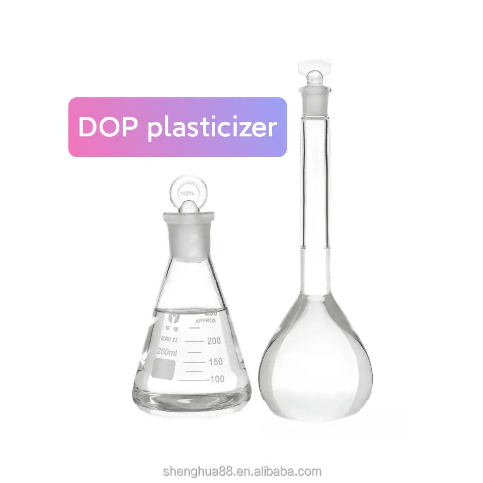고순도 99.5% dop Dioctyl 프탈레이트 플라스틱 및 고무 제조용 Dop 화학 보조제