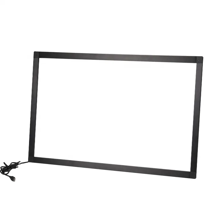 Alta Qualidade IR Multi Touch Screen/Painel/quadro Kit 43 "16:9 Tela De Toque LCD Tela Led Indoor P4 SDK Estoque Indoor 8 Ms <1.5mm