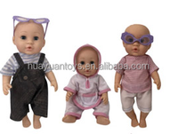 Nouvelle poupée reborn de 14 pouces avec fonction de boire et d'uriner, vêtements interchangeables, ensemble de poupées pour bébés avec accessoires