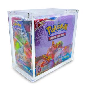 Caja de refuerzo de pokemon personalizada de alta calidad caja de refuerzo de tarjetas de pokemon de acrílico transparente - Product Image 3