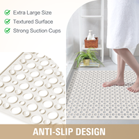 Tapis de Douche Antidérapant OTHWAY en Gros, Tapis de Douche en Rouleau, Tapis de Douche Imperméable, Tapis de Douche pour Baignoire, Tapis de Porte, Tapis de Salle de Bain