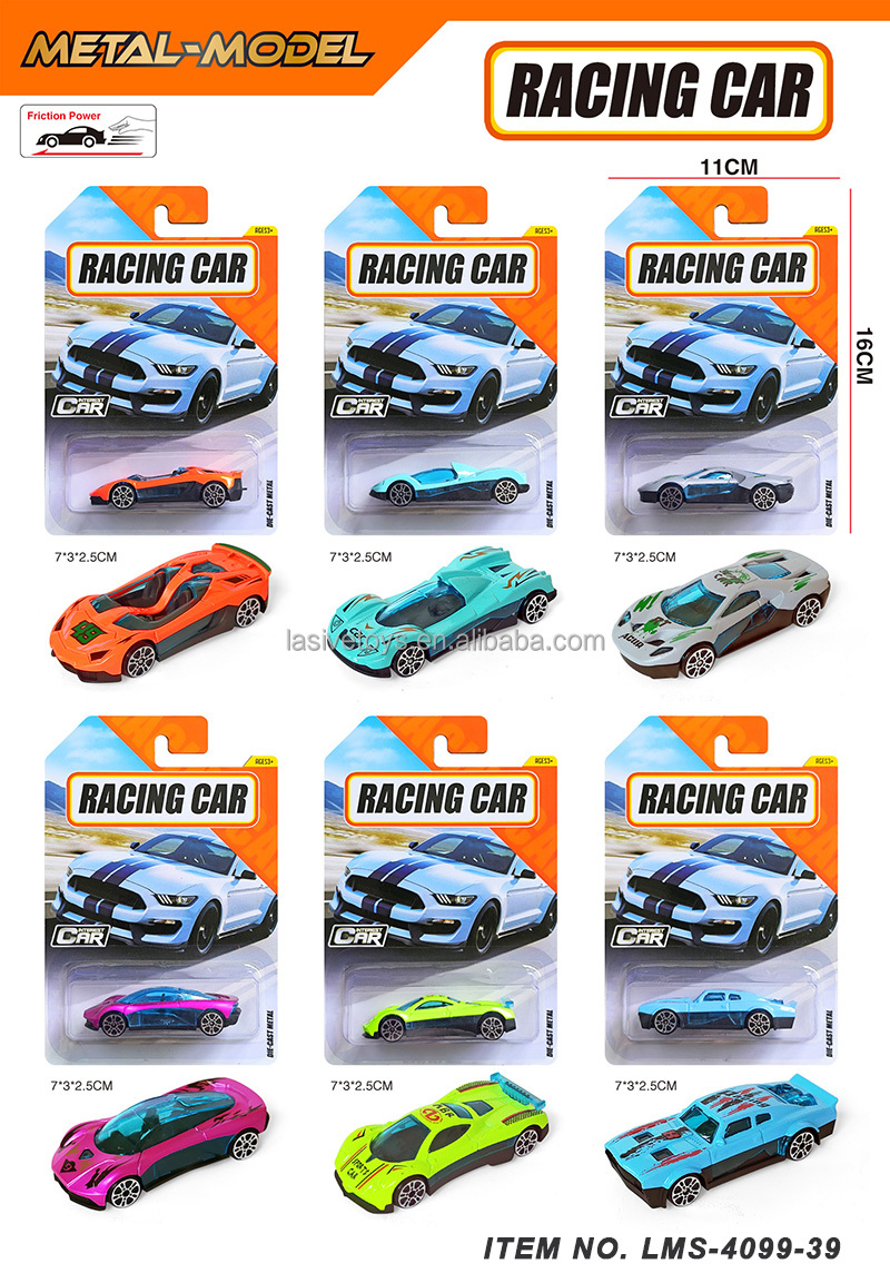 Voiture de course coulissante en alliage LMS-4099-39