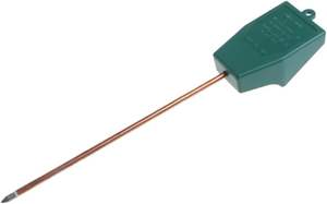 Capteur d'humidité du sol étanche compact en ABS et métal avec indicateur lumineux – Hygromètre pour plantes et fleurs - Product Image 2