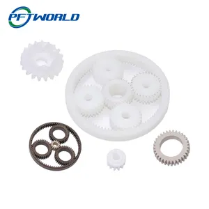 Custom Plastic Gear Plasticgear Custom High Precision CNC Machining Stainless Steel Plastic Small Planetary Gear Set