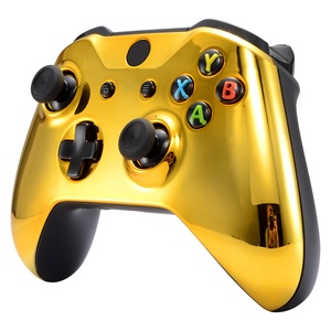Coque de remplacement brillante dorée pour manette sans fil Xbox One S, plaque frontale de protection pour joystick - Product Image 5