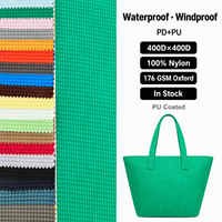 Tissu Oxford enduit PU 3+2 en nylon, imperméable et coupe-vent, poids moyen, jacquard, pour usage extérieur