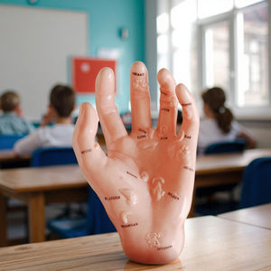 نموذج تدريب على الثقب ، منتج علمي طبي للتدريب على الوخز بالإبر الصينية ، نموذج الوخز بالإبر الطبية - Product Image 6