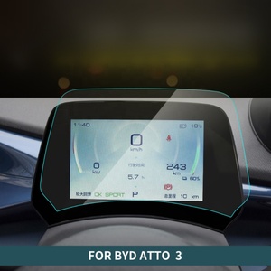 Film de protection en verre trempé pour écran tactile de navigation central pour BYD Atto 3 DM EV 2019-2022 - Product Image 3