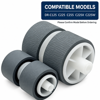 5484B001 Exchange Roller Kit untuk Canon DR-C125 DR-C225 DR-C225W DR-C225II DR-C255 Scanner Pickup Feed Roller Grosir
