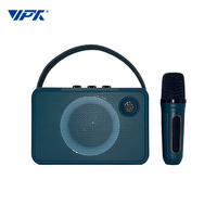 Altavoz Portátil Inalámbrico con Micrófono Mini M86 para Fiestas en Casa, Karaoke y Audio al Aire Libre