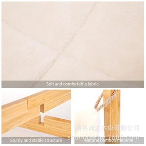 Cama de madera para gatos, cama para mascotas, madera maciza, para todas las estaciones, hamaca para gatos con base, cesta colgante desmontable para gatitos, cama para mascotas - Product Image 5