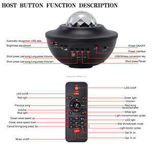 Lampe Led 3 en 1 pour enfants, <span class=keywords><strong>projecteur</strong></span> d'étoiles, <span class=keywords><strong>Astro</strong></span> Sky, nouveauté Offre Spéciale - Product Image 3