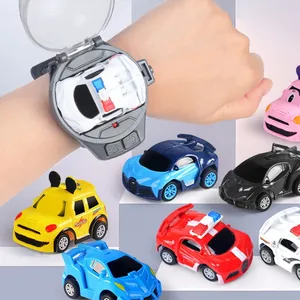 Mini izle kontrol araba sevimli RC araba eşlik ile çocuklar hediye erkek çocuklar için doğum günü ChristmasWatch RC araba oyuncak