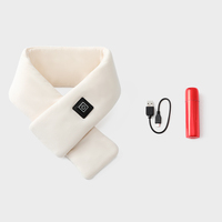 High Quality Women Cold protection Unisex Man Warm Winter Battery Heated Scarf