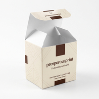 Maßgefertigte Faltschachtel mit UV-Spot-Druck Kosmetik-Parfüm-Verpackung für 30/50/100ml Hautpflegeflaschen als Geschenke
