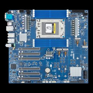 GIGABYTE MH53-G40 เมนบอร์ด AMD Ryzen Threadripper <span class=keywords><strong>PRO</strong></span> 9000 7000 WX STR5 E-ATX เมนบอร์ด 8DDR5 6PCIe Gen5 X16 - Product Image 4