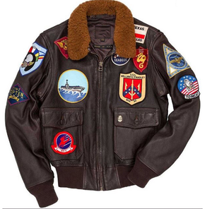 Parches Bordados con Lentejuelas de Alta Calidad, Resistentes a la Decoloración, con Gancho y Bucle, de Tela Ecológica de Lona y Resina, con Diseño de Avión de Combate Top Gun - Product Image 3