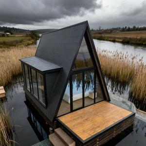 Tùy chỉnh hiện đại Một-khung cabin/nhà cho airbnb/Cắm trại/văn phòng sử dụng linh hoạt cho trong nhà và ngoài trời sống - Product Image 2