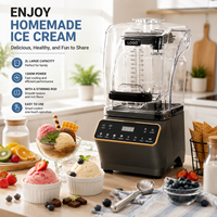 Hoge kwaliteit sapcentrifuge met keukenmachine-combo, snelheidsregeling, 8 vooraf ingestelde menu's voor smoothies, ijsknippen en puree.