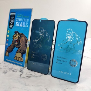 18D airbag antichoc King <span class=keywords><strong>Kong</strong></span> <span class=keywords><strong>Film</strong></span> de verre trempé pour Samsung Protecteur d'écran en verre trempé pour iPhone 16 15 Pro 16 Confidentialité - Product Image 2