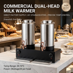 Distributeur de boissons électrique 6L à double tête en acier inoxydable pour usage commercial (hôtels, restaurants) - Product Image 4