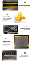 Mesin Pemotong Laser CO2 CCD Desktop 30W RF Tube Glass Tube, Mudah Dioperasikan, untuk Mengukir Akrilik, Kayu, Foto, untuk Rumah