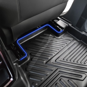 Tapis de sol de voiture en TPE de luxe, ensemble complet, tapis et doublure intérieurs pour voiture 5 places, pour Honda Passport 2024 - Product Image 3