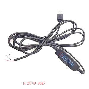 LED Dimmer Switch 5V 3A DC Plug Led Neon Flex Female Connector for Single Color Led <strong>Light</strong> <strong>Cord</strong> USB Switch Dimmer - Product Image 1