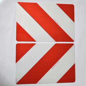 Panneau d'avertissement de trafic de stationnement de camion européen Plaque en aluminium réfléchissante Panneau d'avertissement ultra large et ultra haut Panneaux de signalisation routière Trafic - Product Image 2