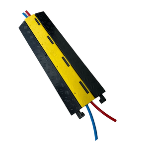 Cable Cover Internal Channel Height 15mm Cable Protectors Widely Used Heavy Duty Speed Bumps Cable Protector With 1 Channel - Product Image 1
