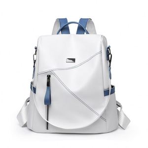 Sac à dos unisexe en tissu Oxford imperméable, souple et tendance, pour ordinateur portable, idéal pour l'école et les hommes - Product Image 4
