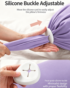 Oreiller de grossesse en forme de bonbon, long oreiller de maternité <span class=keywords><strong>pour</strong></span> femmes enceintes, <span class=keywords><strong>pour</strong></span> dormeurs latéraux, avec housse douce et lavable - Product Image 4